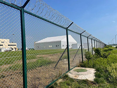 铝包钢机场围界图片4